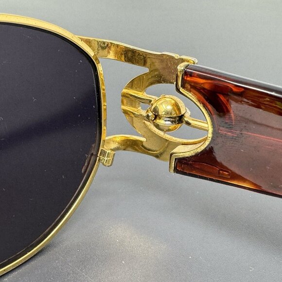 Tura Eyeglasses Frames Women Sunglasses Vintage 954 Gold 130mm  Frames Only main image 9